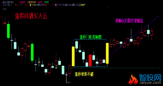 涨停回调买入法图解