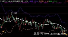 通达信鹤壁楠观上下极限买卖主图指标公式