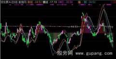 通达信变异MACD+K线主图指标公式