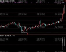 通达信金牛抓涨选股指标公式