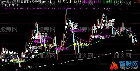 通达信疯牛线主图指标公式